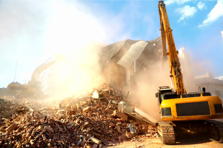 Démolition partielle 